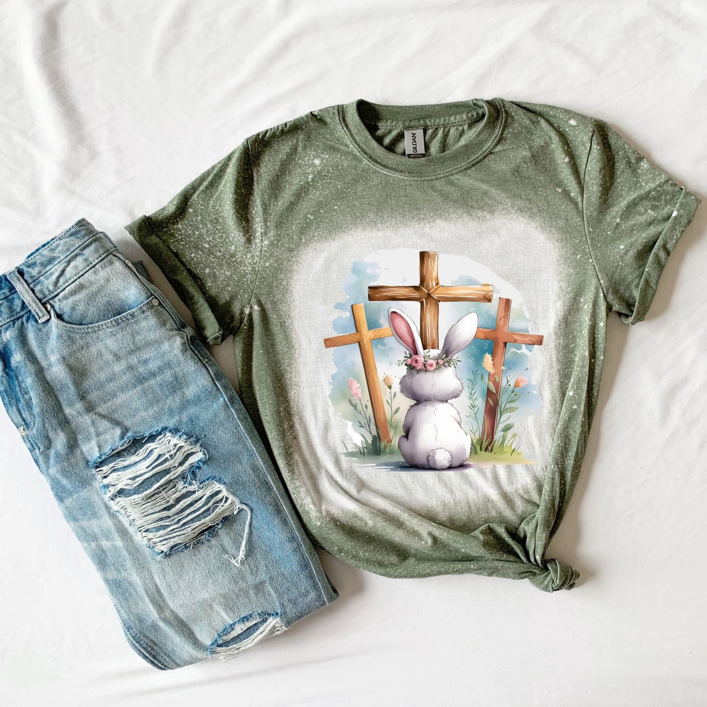 Kneeling at the Cross shirt