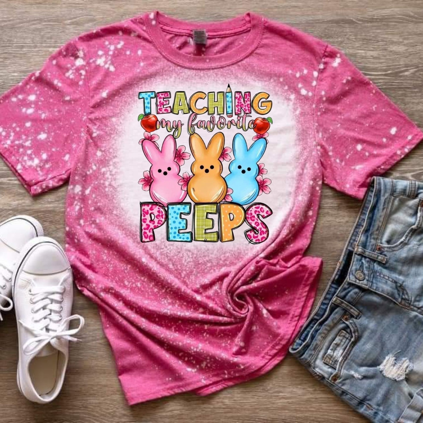 Teaching my favorite "Peeps" shirt