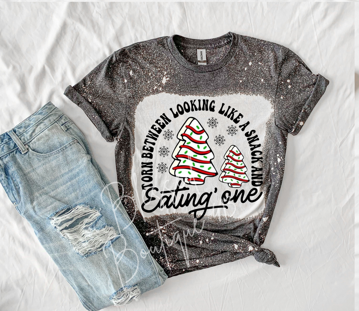 Torn between looking like a snack and eating one shirt