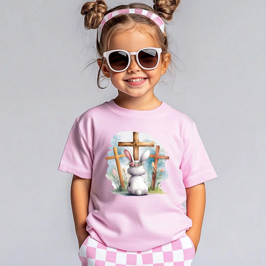 Kneeling at the Cross shirt - YOUTH SIZE