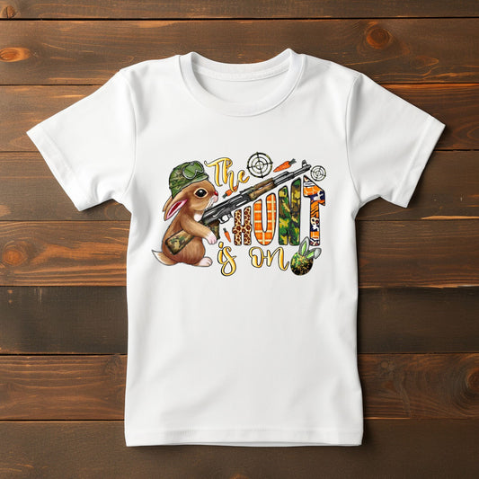 Easter Hunt Tactical: Camo Bunny on the Mission!- CHILDS SIZE