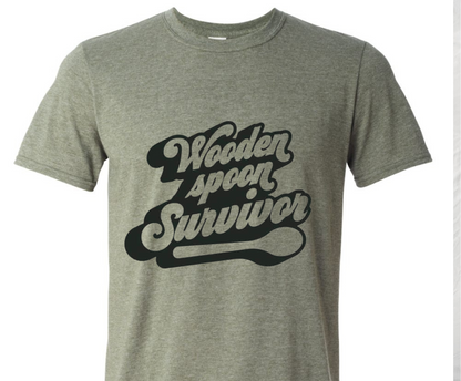 Wooden Spoon Survivor shirt