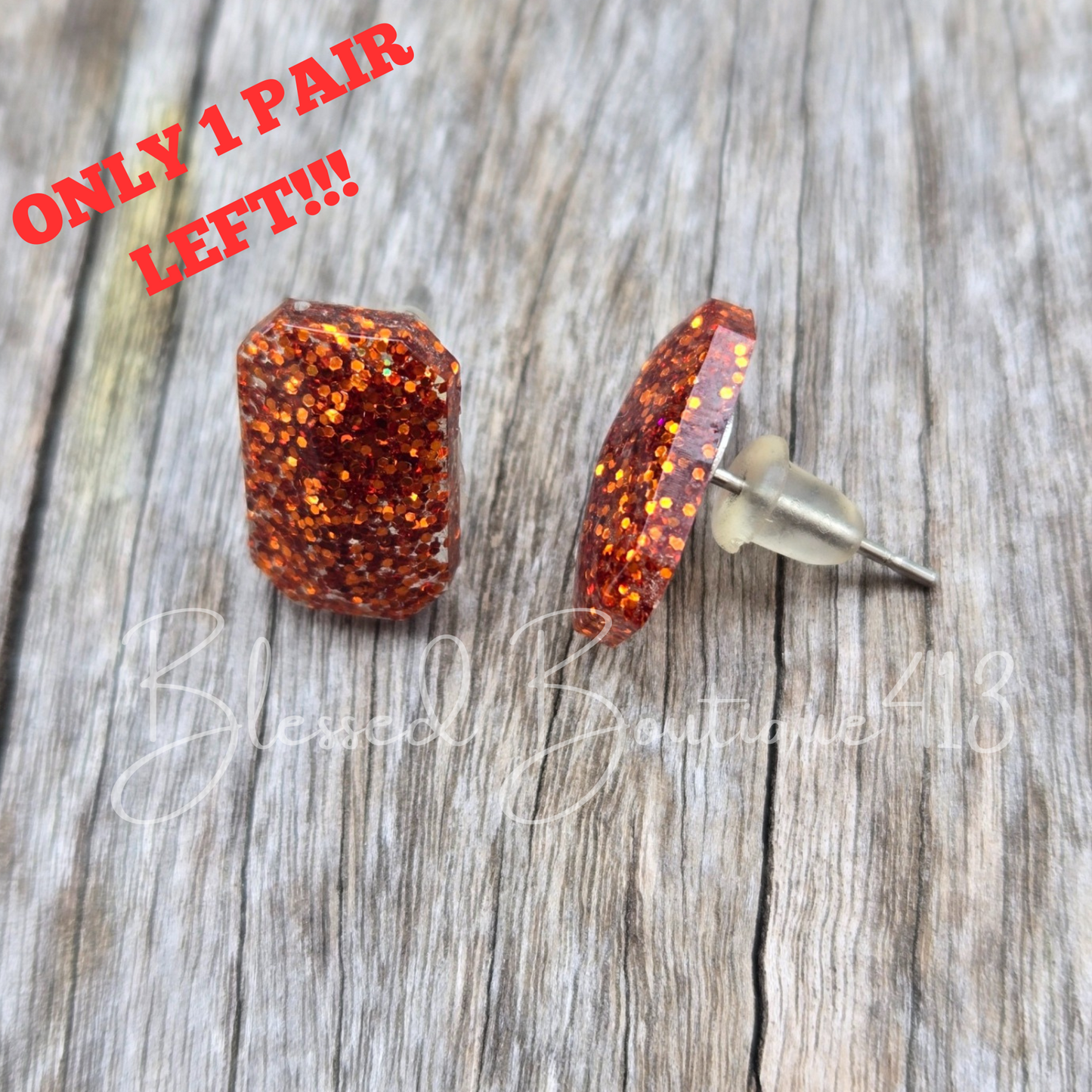 Autumn Ember Studs